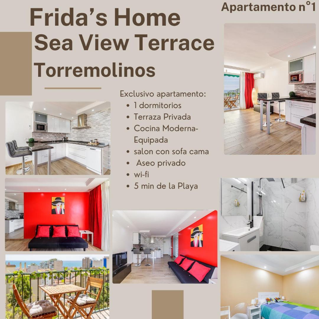 Frida'S Home-Sea View Terrace Torremolinos Exteriér fotografie
